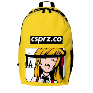 "Yellow Fever" csprz.co book bag/pack pack